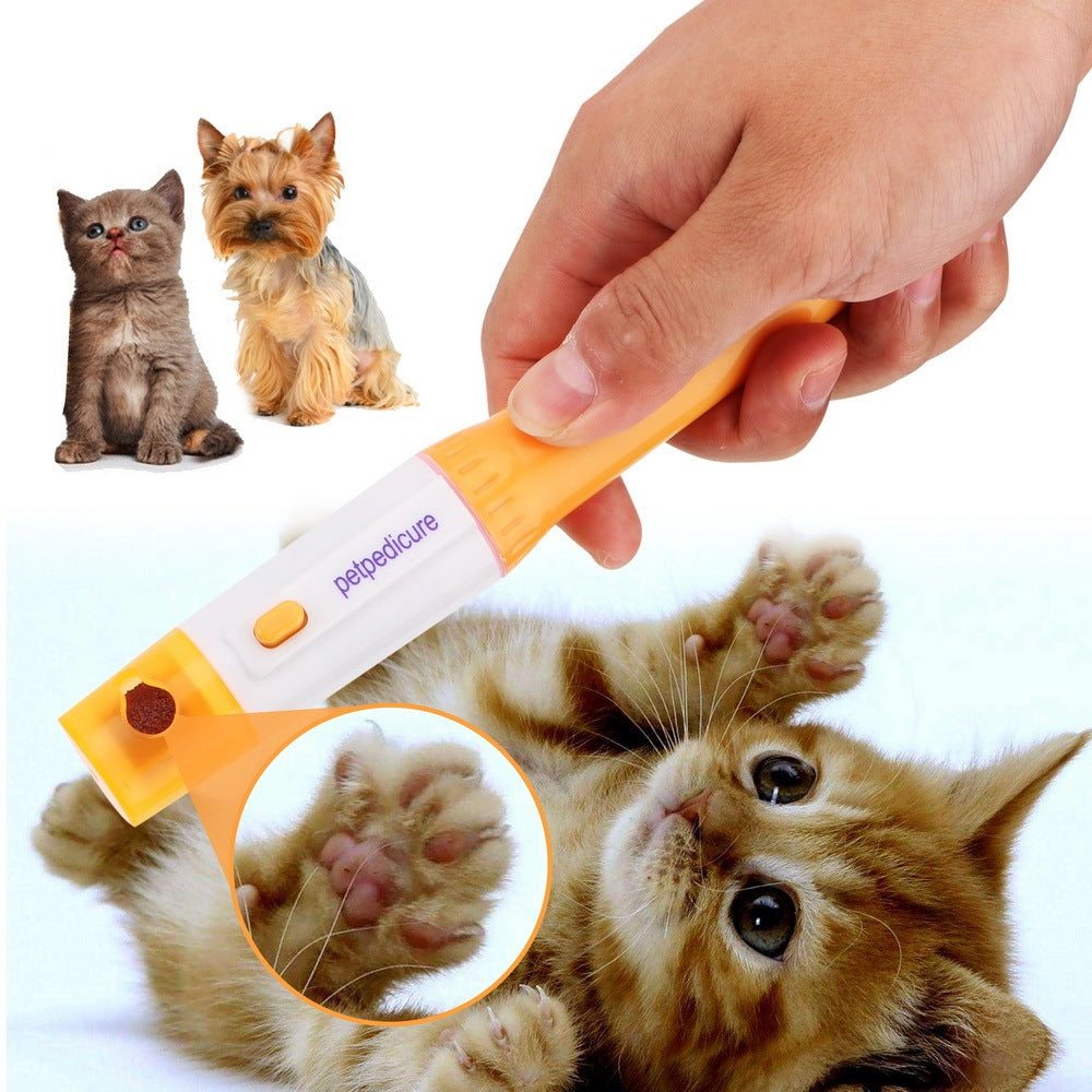 Easy to use electric pet nail trimmer